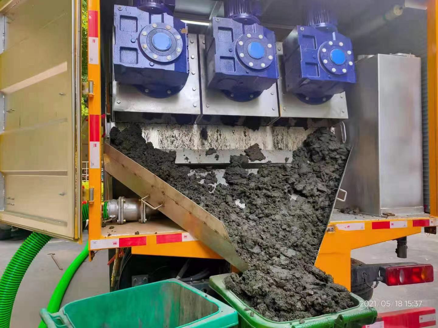 灵武化粪池清掏城市维护站-泥浆净化干湿分离处理